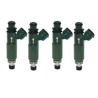 4x Fuel Injectors 195500-3040 For 97-1998 Mazda Protege Kia Sephia 1.8L L4 - Image 1 of 4