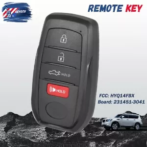 For Toyota Tundra 2022 2023 2024 Smart Prox Remote Key Fob HYQ14FBX 8990H-0C010 - Imagen 1 de 7