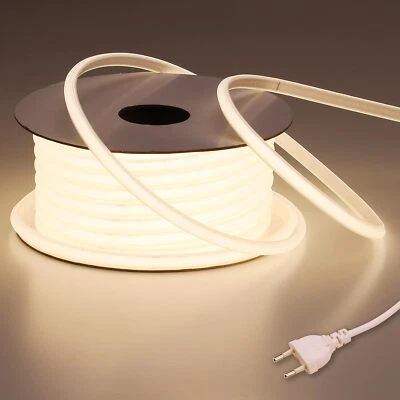 220V 230V COB Neon LED Streifen Flex Schlauch Stripe Lichtband Außen Beleuchtung - Bild 1 von 4