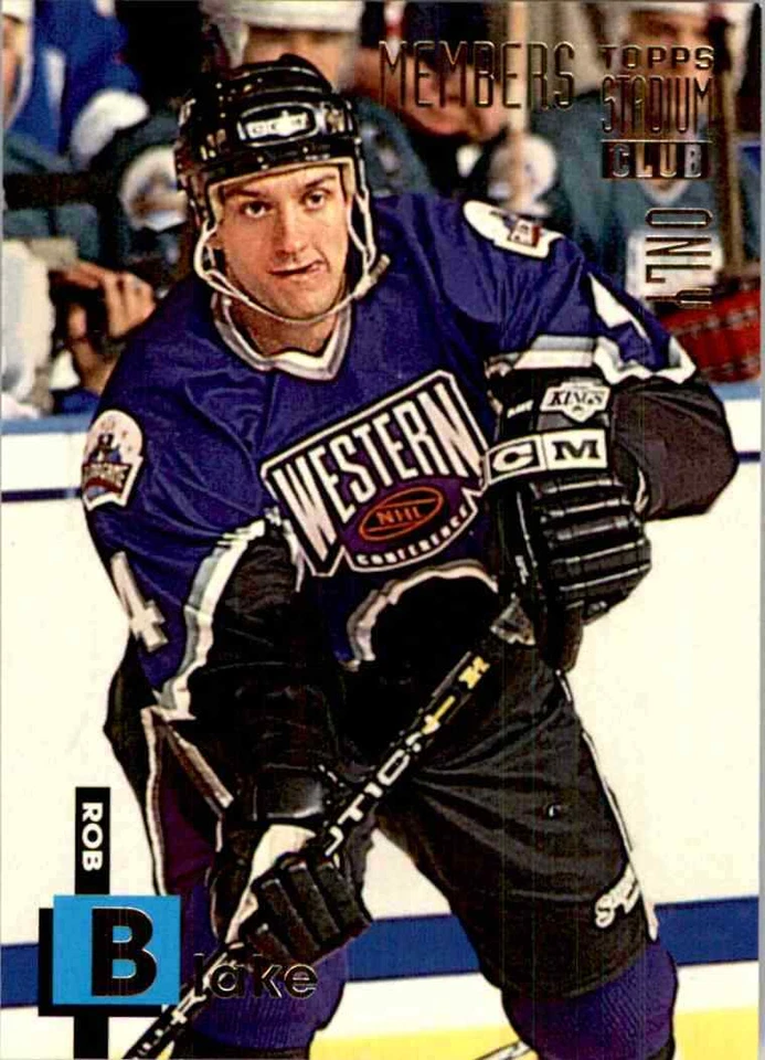 1994-95 Topps Stadium Club Members Only Rob Blake #8 - Image 1 of 2