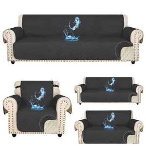 1 -4 Seater Sofa Cover Couch Slipcovers Pet Dog Sofa Mat Furniture Protector - Picture 1 of 101