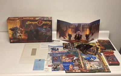 Dragon Strike Board Game 1993 TSR Dungeons & Dragons 99% Complete Missing 2 Clip - Image 1 of 4