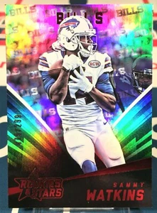 2015 Panini Rookies & Stars Longevity Team Name #2 Sammy Watkins /299 Bills Holo - Picture 1 of 2
