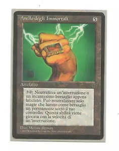 RING OF IMMORTALS Magic Legends ITALIANO NM- Anello degli Immortali MTG - Imagen 1 de 1