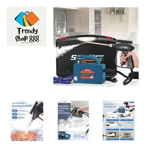 High Pressure Steam Cleaner - 1700W Handheld Steamer for Cleaning Grout Tile,... - Picture 1 of 7
