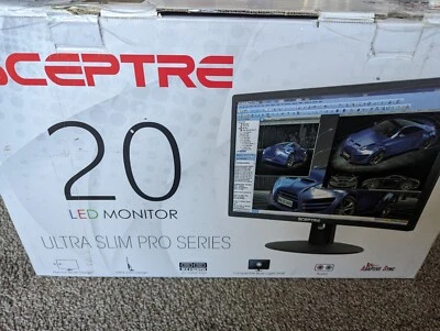 Sceptre E209W-16003RT 20' HD+ LED Monitor 1600x900 Monitor - Black - Image 1 of 4
