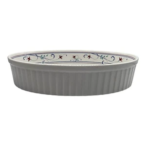 Cazuela Mikasa Annette U157 Ultra Cerámica Hornear y Servir Ovalada 12" x 7.5" - Imagen 1 de 10