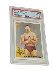 Bryan Danielson Auto RC Daniel Bryan Autograph ROOKIE 2010 Topps PSA 9 POP 5 sp - Picture 1 of 5