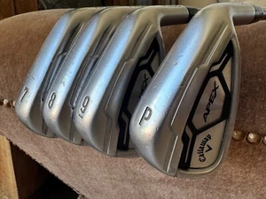 Callaway APEX Forged CF16 / 16 Irons set 7-PW (7, 8, 9, P) Graphite Recoil 95 F3 - Picture 1 of 11