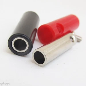 25pairs Brass 4mm Banana Jack Female Socket Test Connector Screw For Cable New - Picture 1 of 8