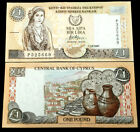 Cyprus 1 Pound 2004 Banknote World Paper Money Unc Currency Bill Note