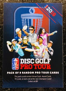 Tarjetas coleccionables Disc Golf Pro Tour DGPT 2019 - tú eliges - Imagen 1 de 75