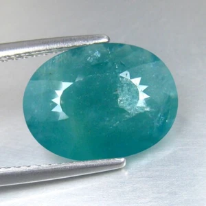 3.18 CTS MARVELOUS FIRE NEON BLUEISH GREEN NATURAL GRANDIDIERITE GEMSTONES - Picture 1 of 3