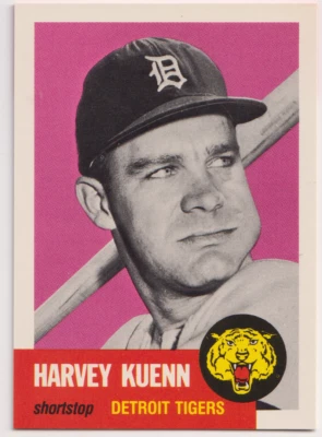 1991 Topps Archives 1953 #301 Harvey Kuenn CTNW Detroit Tigers - Image 1 of 2