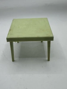 Vtg RENWAL Folding Table #108 Dollhouse Furniture 1:16 Card Flowers Kitchen - Bild 1 von 5