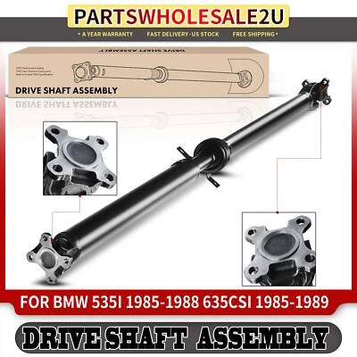 Rear Driveshaft Prop Shaft for BMW E24 635CSi 85-89 E28 535i L6 3.5L 26111225 - Image 1 of 4