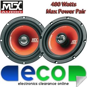 Citroen Berlingo 96-08 MTX 16cm 6.5 Inch 480 Watts 2 Way Front Door Car Speakers - Picture 1 of 1
