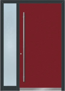 Beidseitig flügelüberdeckend ALUMINIUM Alu Haustür Ud 0,92 1195 105 Seitenteil - Bild 1 von 10