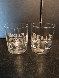 2 Bell's Whiskey Tumbler Glasses New - Picture 1 of 8