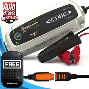 CTEK MXS 3.8 12v 3.8A Car Van Caravan 7 Stage Automatic Smart Battery Charger+M✅ - Picture 1 of 14