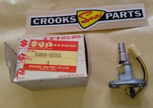 Conjunto de medidor de nivel de combustible genuino Suzuki 6v NOS 34810-35311 FR70 K 1973 a 1976. - Imagen 1 de 9