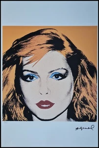 ANDY WARHOL * Debbie Harry (Blondie)*57x38 cm*signed lithograph*limited # 16/100 - Bild 1 von 11