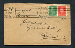 Reich alemán: muy bonita cubierta de 1929 - Leipzig C 2 - usada - Imagen 1 de 1