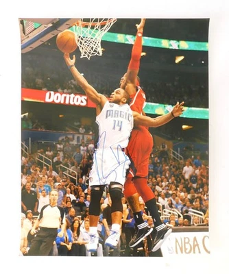 Jameer Nelson Signed 16" x 20" Photo Magic Auto - Image 1 of 2