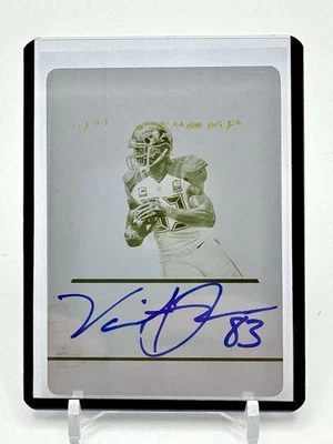 2016 Panini Preferred Vincent Jackson Printing Plate Yellow Auto #1/1 Bucs - Image 1 of 4