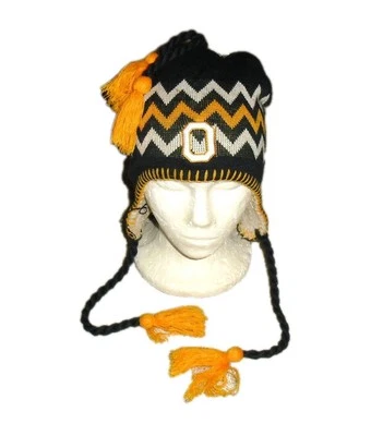 Oregon Ducks Mens Zephyr Adult Beanie Winter Tassel Hat Cap New Ncaa - Image 1 of 2