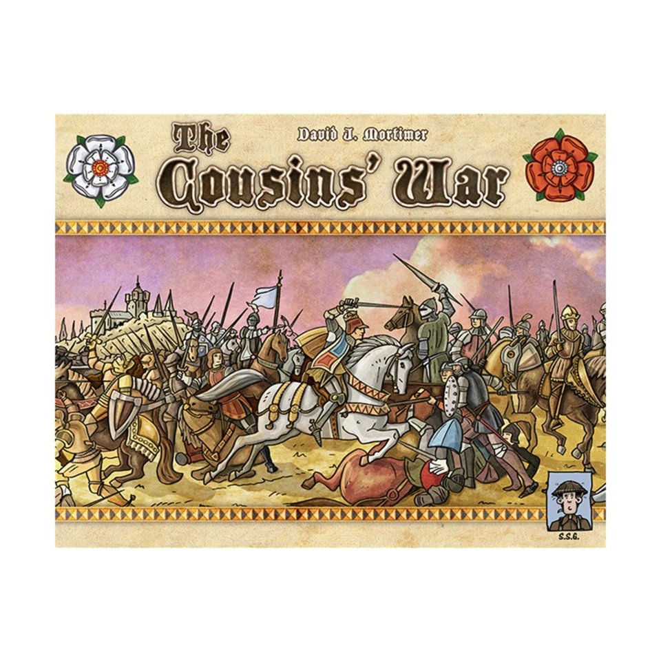 Surprised Stare Boardgame Cousins' War Box NM - Image 1 of 1