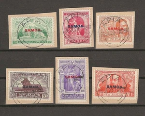 SAMOA 1920 SG 143/148 USED - Picture 1 of 1