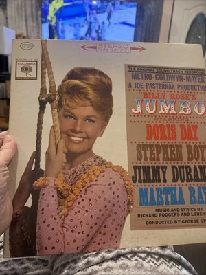 Billy Rose's JUMBO O.S.T. LP NM/VG MONO 1962 Gatefold DORIS DAY, Rodgers & Hart - Image 1 of 4