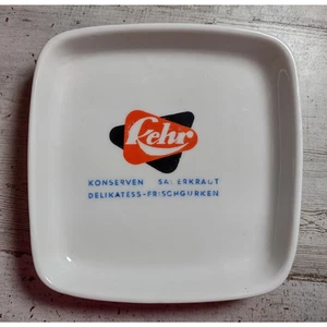 Vintage Bauscher Weiden Bavaria Germany Kehr Konserven Sauerkraut Schmuckschale - Bild 1 von 9