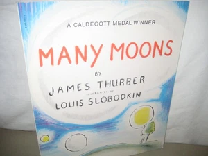 Many Moons/ Thurber/ Louis Slobodkin/ caldecott/ paperback/scholastic/NICE - Picture 1 of 1