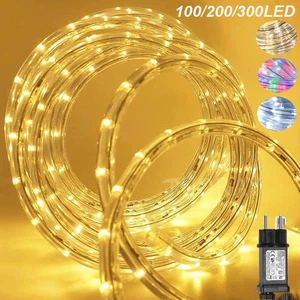 LED Lichterschlauch Außen/Innen Partylicht Lichtschlauch Strom Lichterkette IP65 - Bild 1 von 49