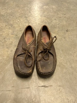 Women's Clarks Originals Beeswax Leather Wallabee Crepe Sole 7.5 M Model 35287 - Image 1 of 4