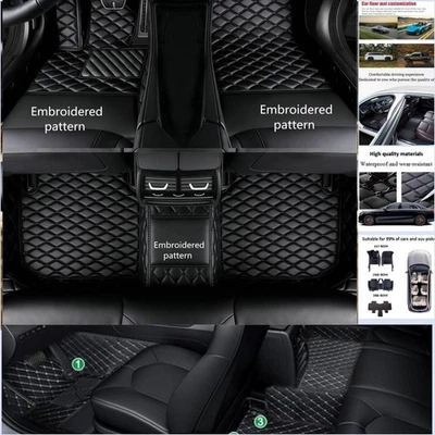 For Kia Sorento right-hand drive waterproof all-weather car floor mats Foto 1 de 4