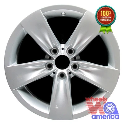 Wheel Rim BMW 525i 528i 530i 535i 545i 550i 18 2002-2010 36116777349 OE 71205 - Image 1 of 4