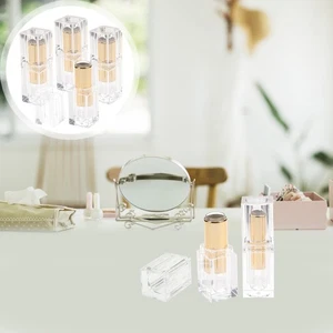 4 Pcs Lipstick Tube Empty TRAVEL Small Tubes Mini Container - Picture 1 of 10