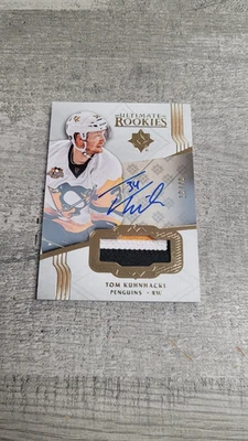 2016-17 Ultimate Collection Ultimate Rookies Tom Kuhnhacvkl Patch Auto /49 - Image 1 of 2