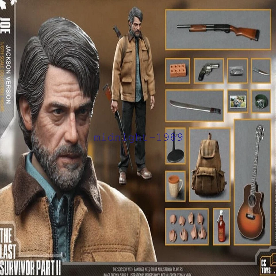 CCTOYS The Last of Us 2 Joel 1/6 Action Figure Model Toy Collectible Box - Photo 1/1
