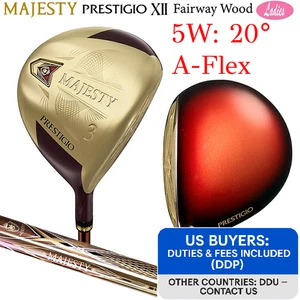 Ladies Majesty Prestigio XII 12 Fairway wood 5W 20° A-Flex TL750 w/Headcover - Picture 1 of 11