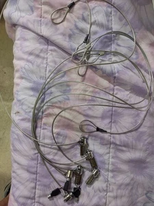 6-LAPTOP-KABELSCHLÖSSER. GEBRAUCHT ABER IN NEUWERTIGEM ZUSTAND. 2 Sind Schlüssel. 4 Are Combo - Bild 1 von 2