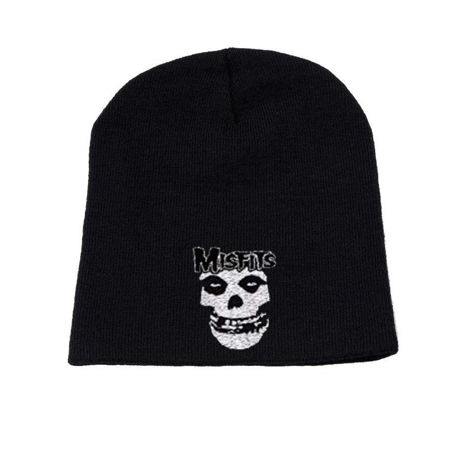 Misfits Gorro Gorra Clásico Demonio Banda Logo Oficial Nuevo Negro Talla Única Foto 1 de 1