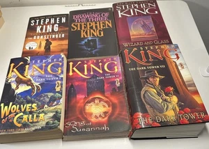 The Dark Tower Series By Stephen King HC/PB 1,2,4,5,6,7 (READ) - Imagen 1 de 2