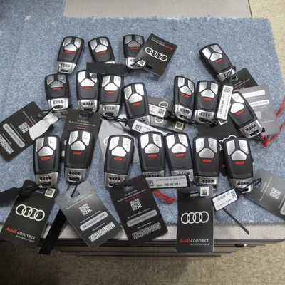 18 Piece Bulk Lot Audi Keyless Entry Remote Smart Key Fobs - Image 1 of 2