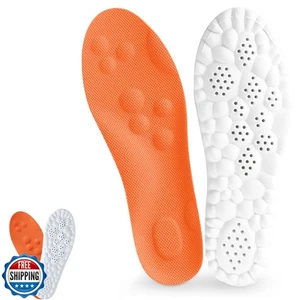 Steppers Insoles for Men Women, Memory Foam Cloud Insoles, 4D Massage Shoe In - Picture 1 of 5