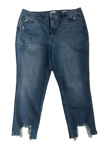 Pantalones de mezclilla Sofia Jeans de Sofia Vergara talla 20 Adora Curvy Girlfriend desgastados - Imagen 1 de 10