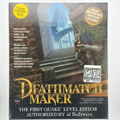 Quake: Deathmatch Maker, 1997, Big Box, New & Sealed - Image 1 of 4